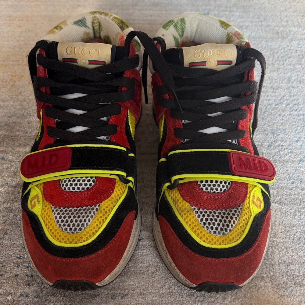 🔥 Gucci Ultrapace Mid Sneakers